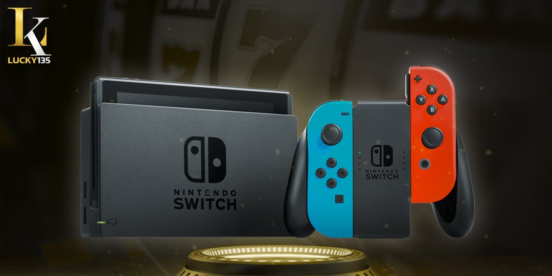 Nintendo Switch - Neon Red Neon Blue